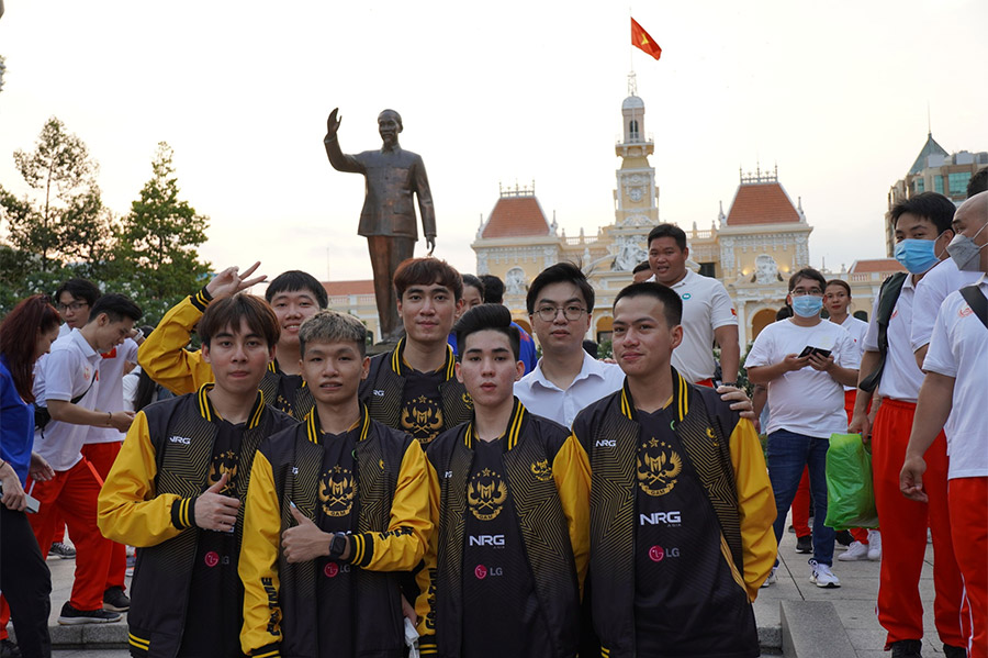 GAM Esports góp mặt trong lễ xuất quân tham dự SEA Games 31