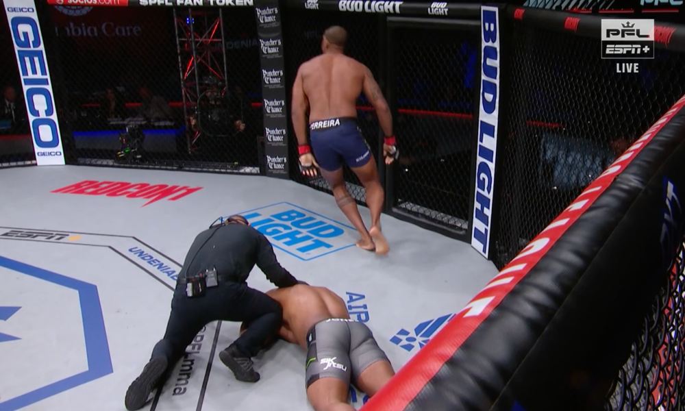 PFL 2022: Renan Ferreira lập kỉ lục knockout nhanh nhất lịch sử hạng nặng