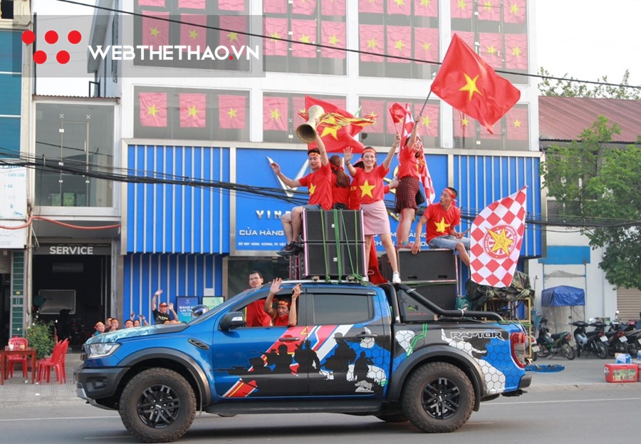 Không khí lễ hội ở Phú Thọ: Xe ba gác, loa thùng tiếp lửa U23 Việt Nam