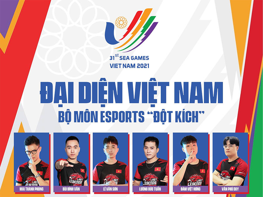 Đội hình đội tuyển Đột Kích Việt Nam dự SEA Games 31