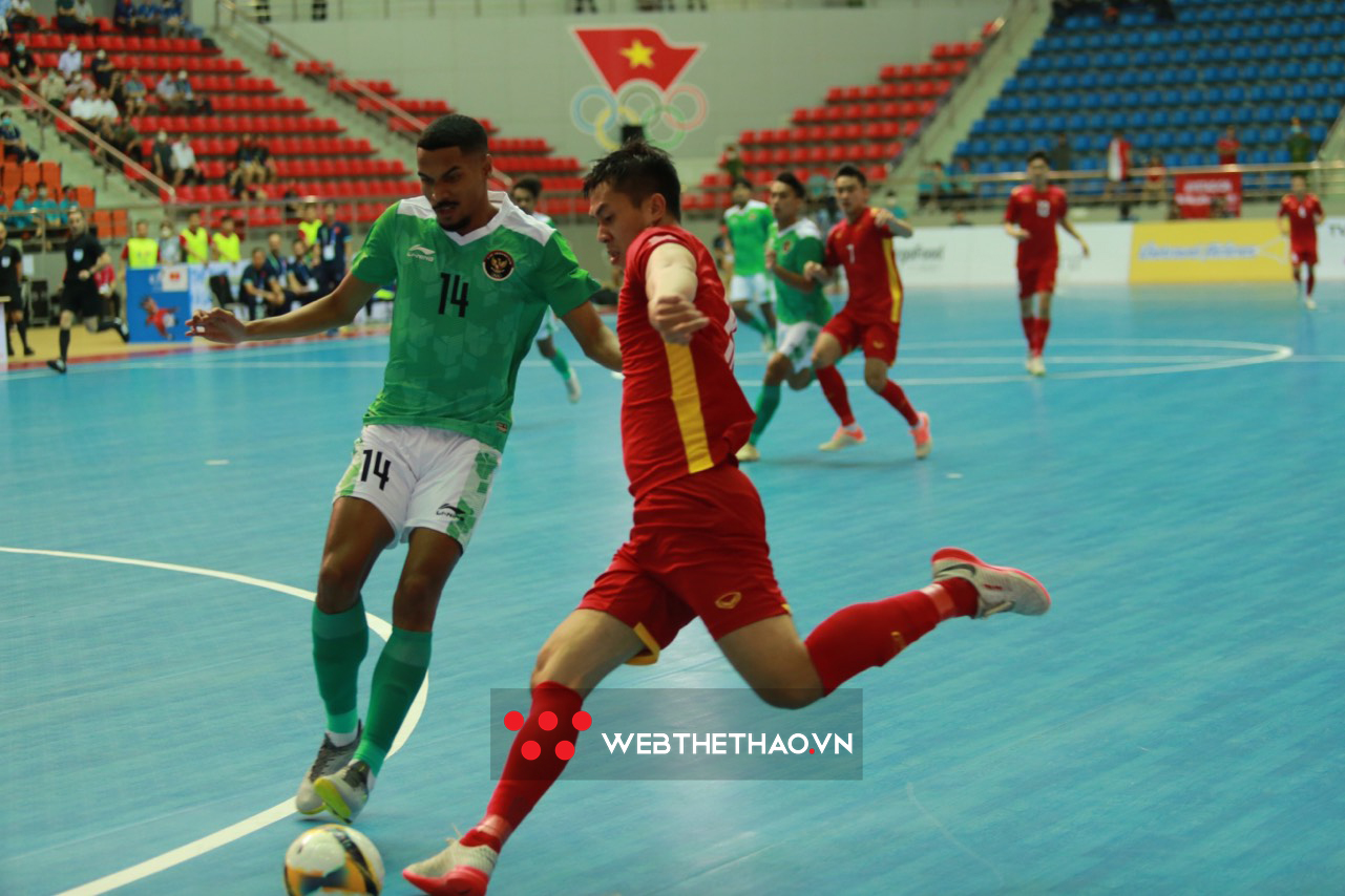 Kết quả futsal Việt Nam 1-1 futsal Indonesia: Chia điểm đáng tiếc