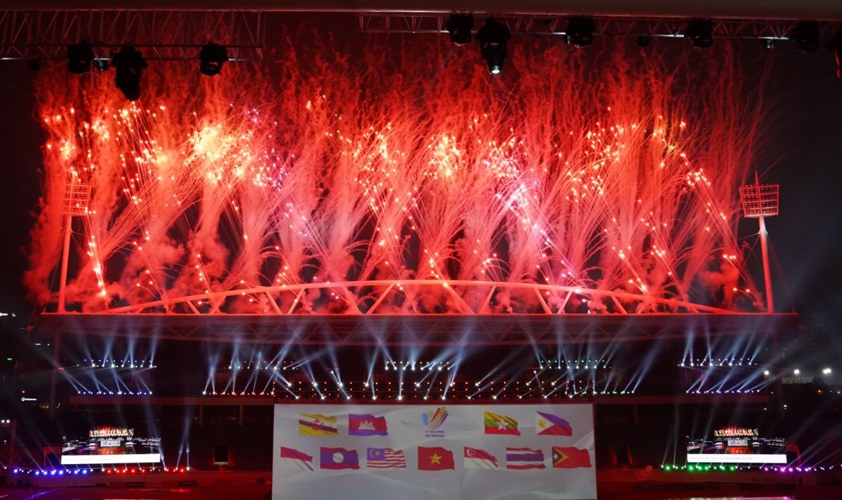 Bữa tiệc âm thanh, ánh sáng đặc sắc khai màn SEA Games 31