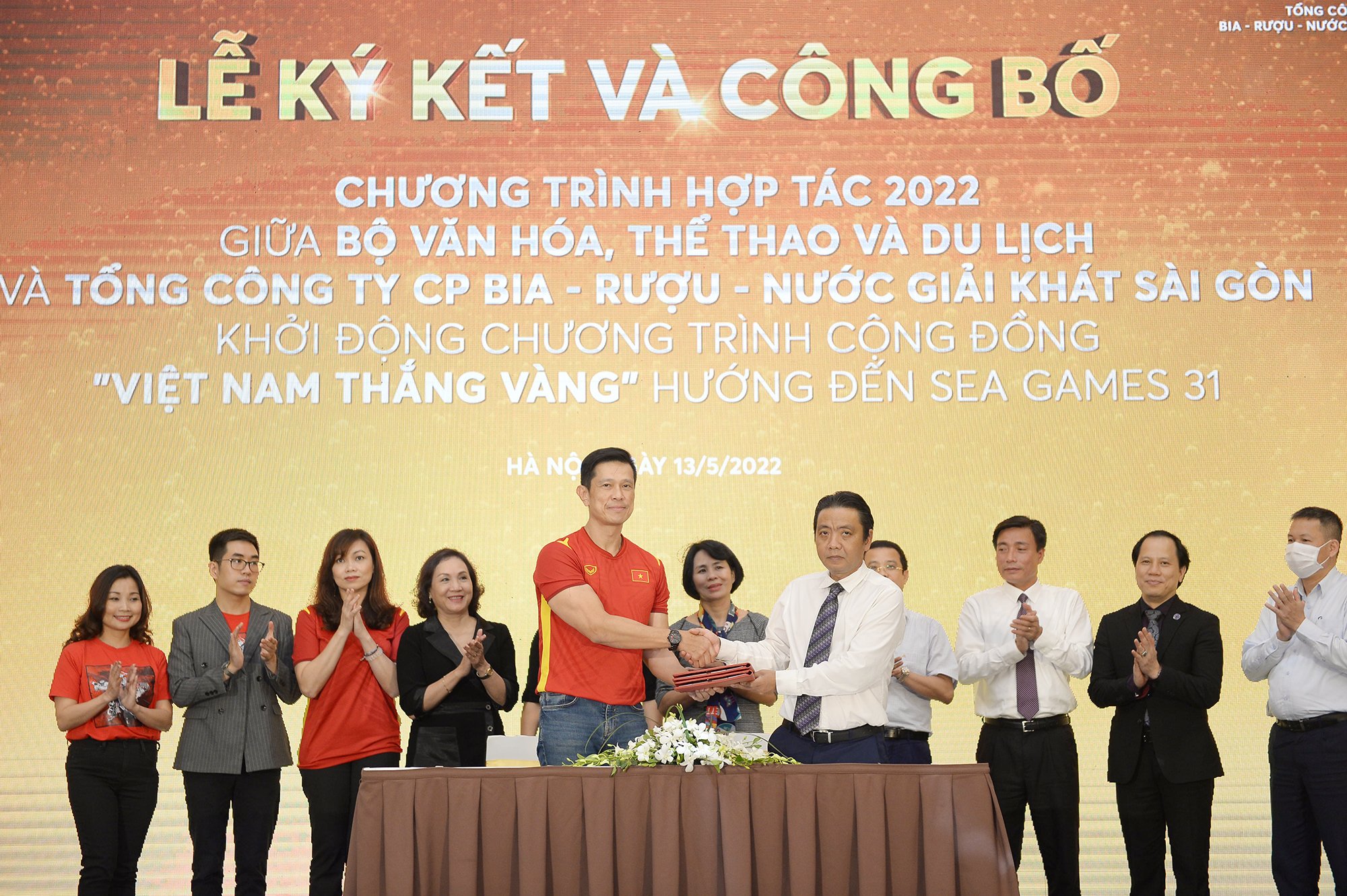 Ra mắt chương trình "Việt Nam thắng vàng" hướng đến SEA Games 31