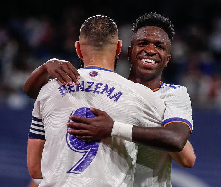 Benzema chỉ còn xếp sau Ronaldo về số bàn thắng cho Real Madrid