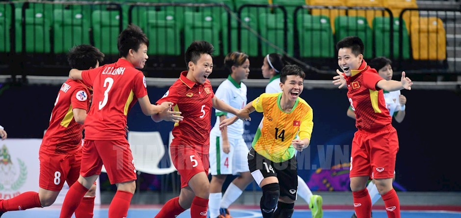 VTV6 trực tiếp futsal nữ Việt Nam vs nữ Myanmar hôm nay 15/5