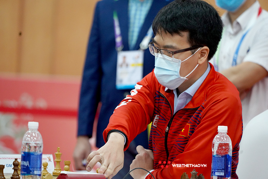 Lê Quang Liêm nhận thất bại trong ngày đầu tiên thi đấu SEA Games 31