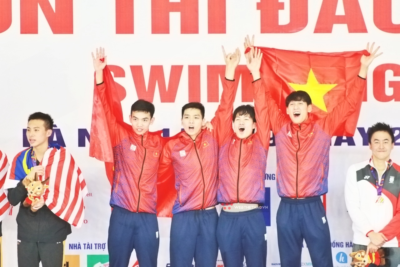 Giành HCV SEA Games lịch sử, các kình ngư vàng Việt Nam nhận được sự thán phục từ đối thủ Giành HCV SEA Games lịch sử, các kình ngư vàng Việt Nam nhận được sự thán phục từ đối thủ