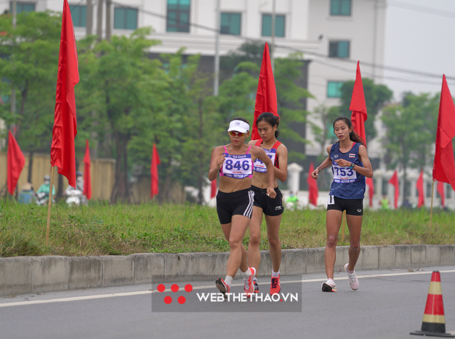 Vì sao nhà vô địch SEA Games Thu Trang bị loại ở nội dung đi bộ 20 km?