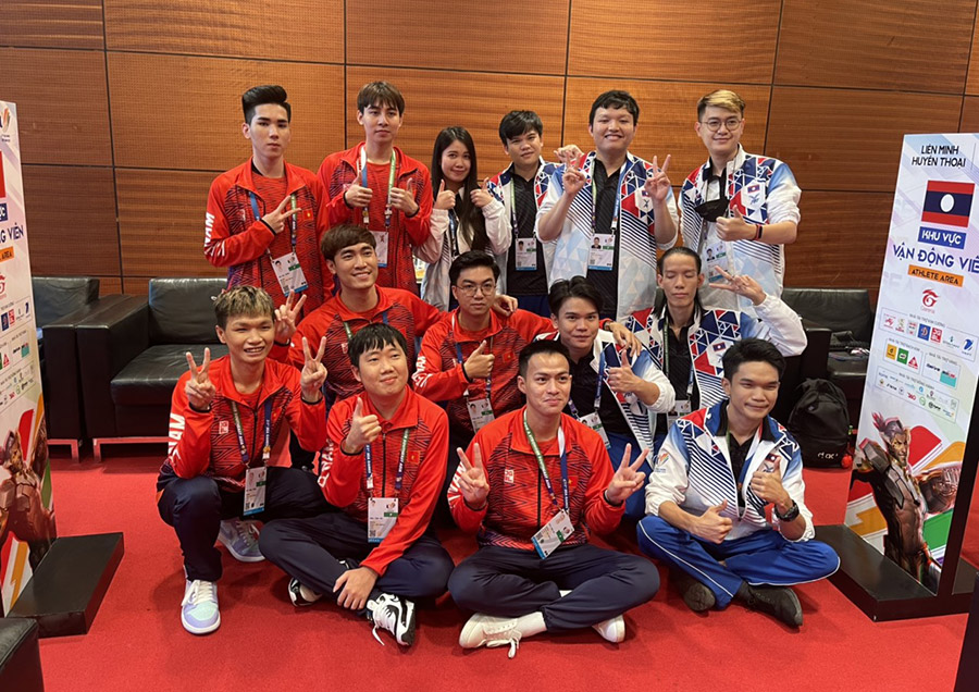Đội tuyển LMHT Việt Nam và Lào chiếm trọn spotlight tại vòng bảng SEA Games 31