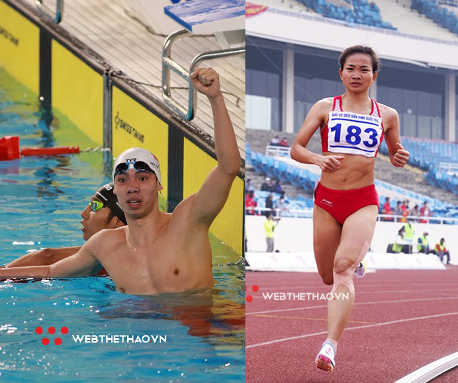 Nguyễn Huy Hoàng - Nguyễn Thị Oanh được vinh danh đặc biệt tại lễ bế mạc SEA Games