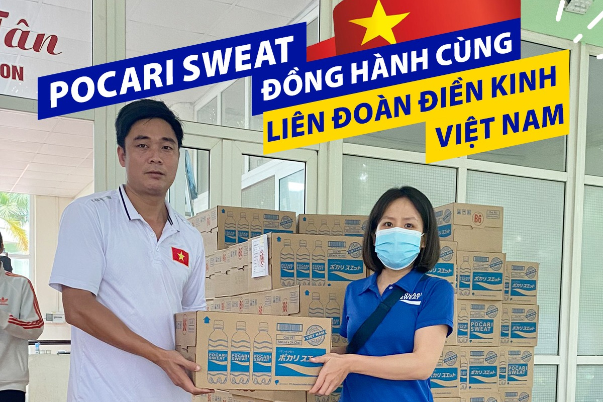Pocari Sweat đồng hành cùng Liên đoàn Điền kinh Việt Nam