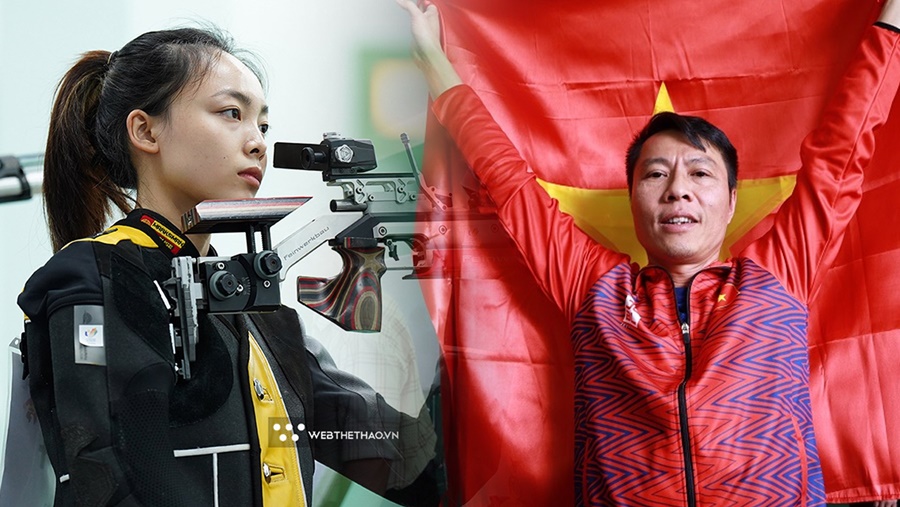 Hai tấm HCV đặc biệt của cặp “chú-cháu” bắn súng ở SEA Games 31