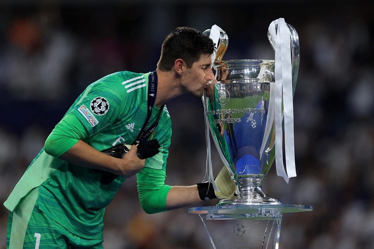 Real Madrid hưởng lợi từ những thống kê ngoạn mục của Courtois