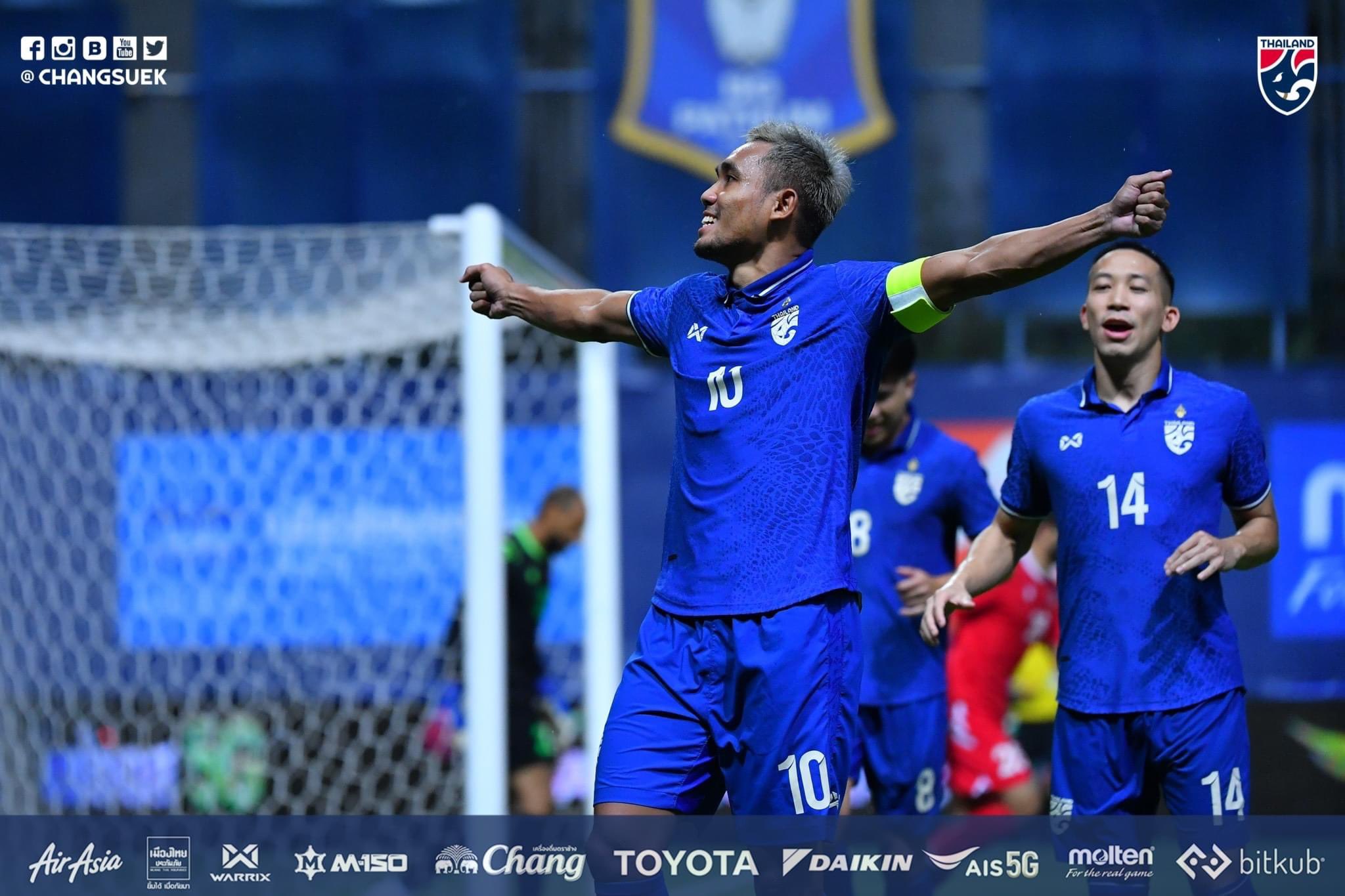 Kết quả Thái Lan 1-2 Bahrain: Ngược dòng ấn tượng