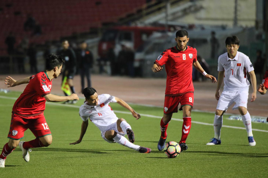VTV6, VTV5 trực tiếp b&oacute;ng đ&aacute; Việt Nam vs Afghanistan h&ocirc;m nay 1/6