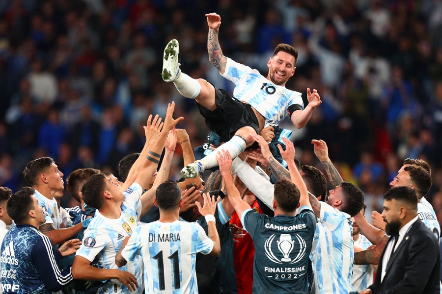 Kết quả Italia 0-3 Argentina: Albiceleste giành Siêu cúp Liên lục địa 2022