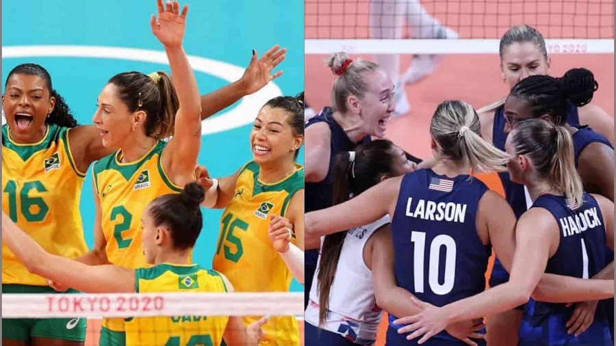 Trực tiếp bóng chuyền hôm nay 4/6: Đại chiến nữ Mỹ vs nữ Brazil