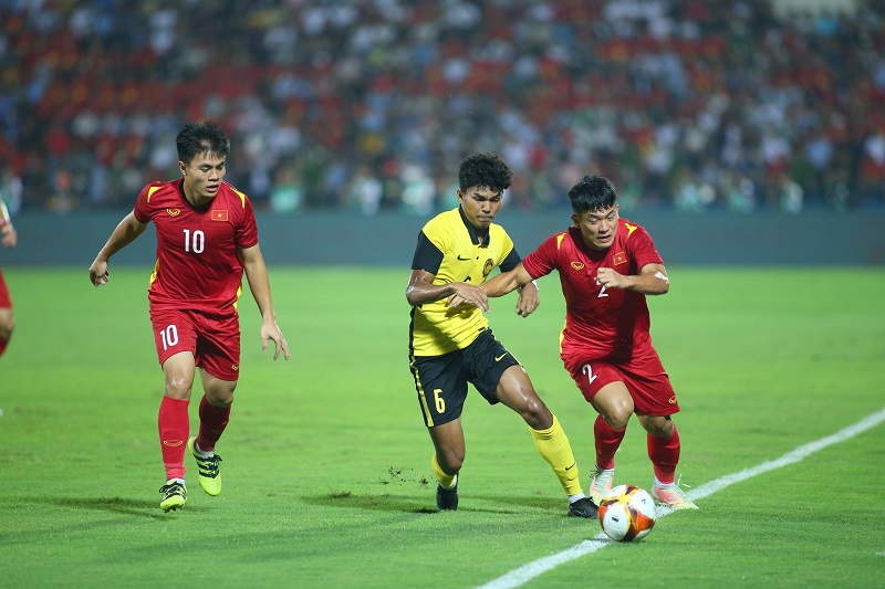 Gần 10 năm qua, Malaysia toàn thua Việt Nam ở cấp độ U23