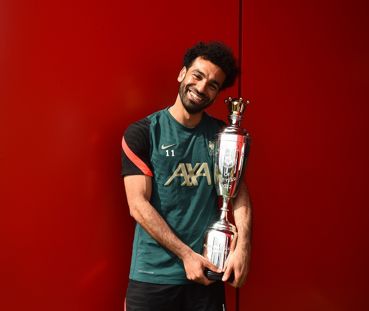 Salah sánh ngang Ronaldo và De Bruyne về danh hiệu PFA Salah sánh ngang Ronaldo và De Bruyne về danh hiệu PFA
