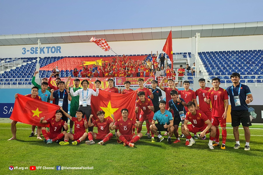 Đội h&igrave;nh ra s&acirc;n U23 Việt Nam vs U23 Saudi Arabia h&ocirc;m nay 12/6