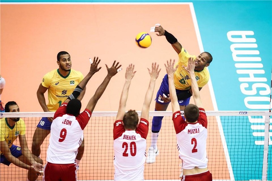 Trực tiếp bóng chuyền hôm nay 22/6: Brazil vs Ba Lan