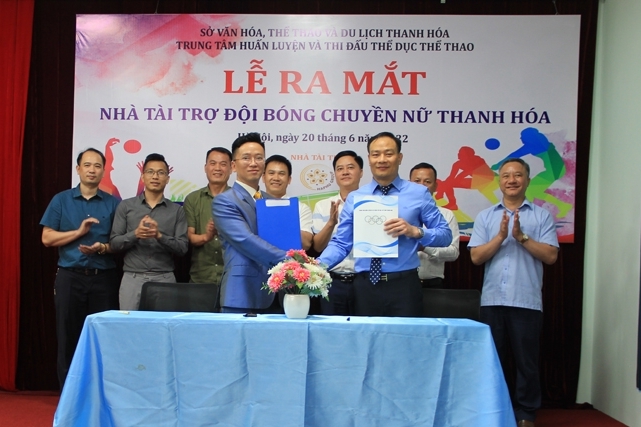 B&oacute;ng chuyền nữ Thanh H&oacute;a được 