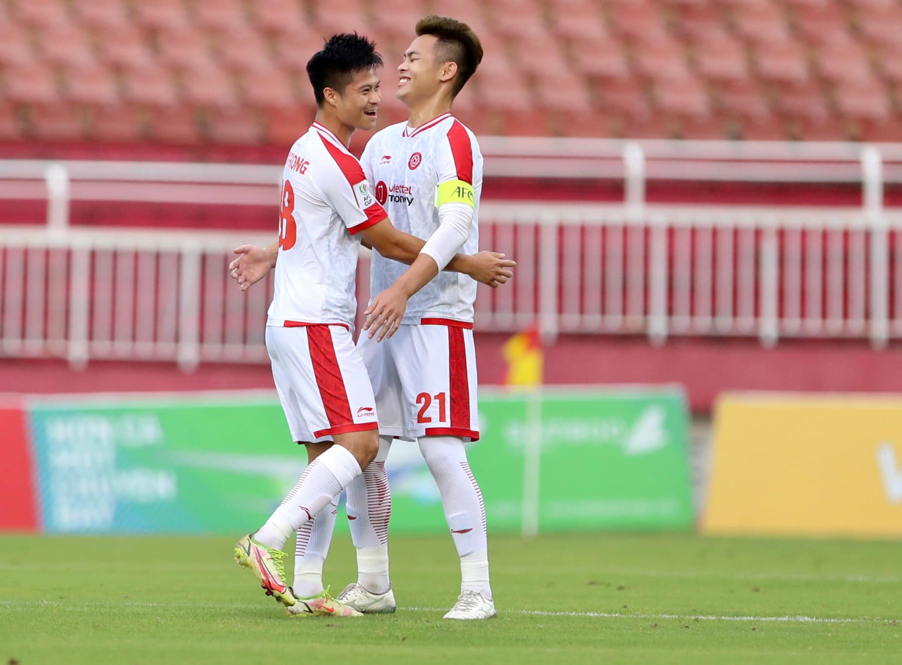 Kết quả Viettel 1-0 Phnom Penh Crown: Củng cố ngôi đầu