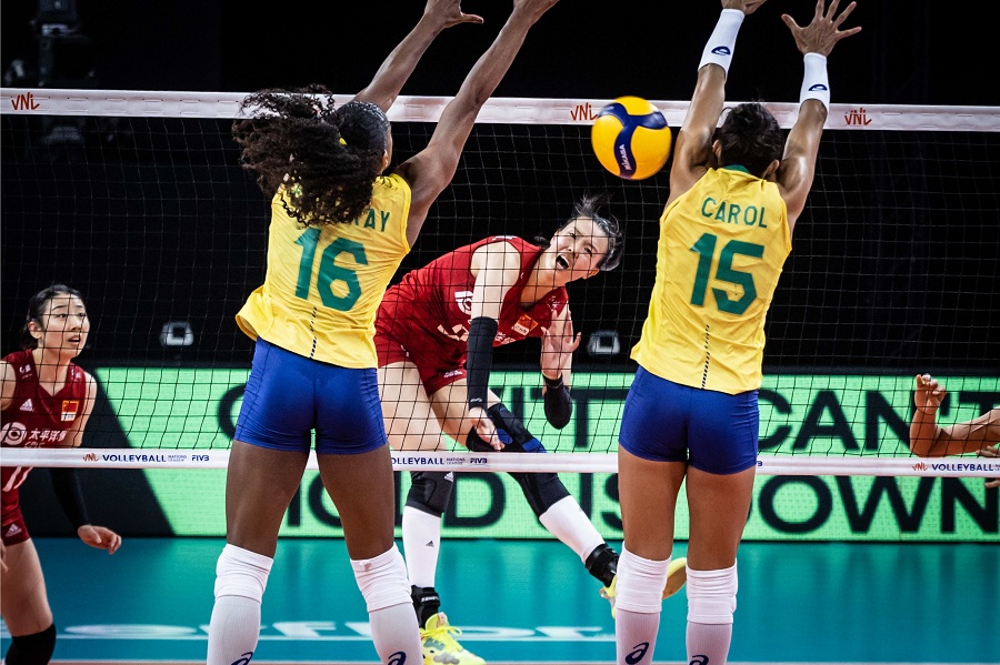 Trực tiếp bóng chuyền hôm nay 28/6: Nữ Trung Quốc vs Nữ Brazil