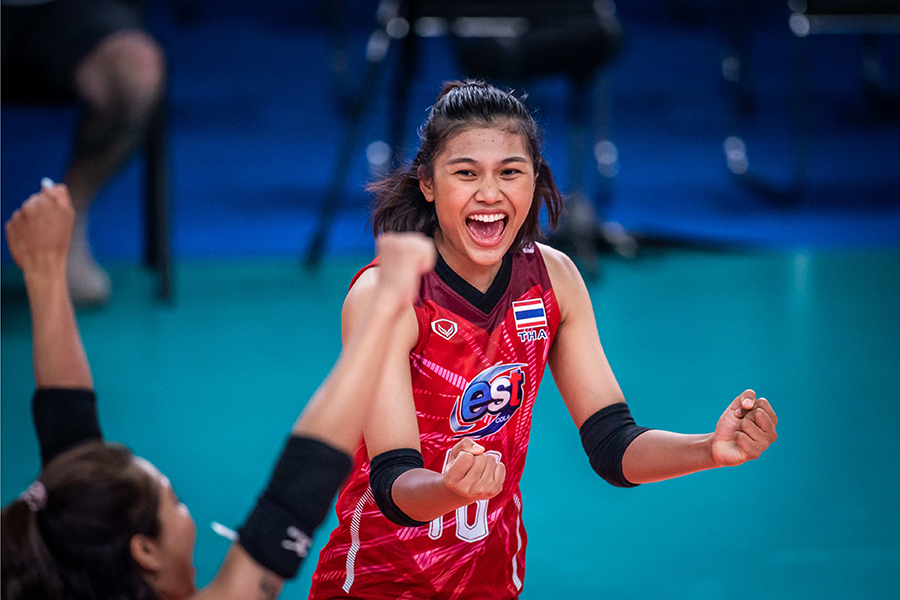 Hàn Quốc chơi bạc nhược, nữ Thái Lan sáng cửa vào Top 8 VNL 2022