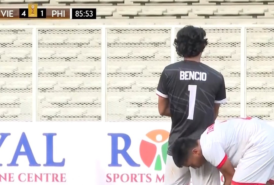 Hình ảnh “thủ môn” Nhâm Mạnh Dũng tái hiện ở giải U19 Đông Nam Á 2022