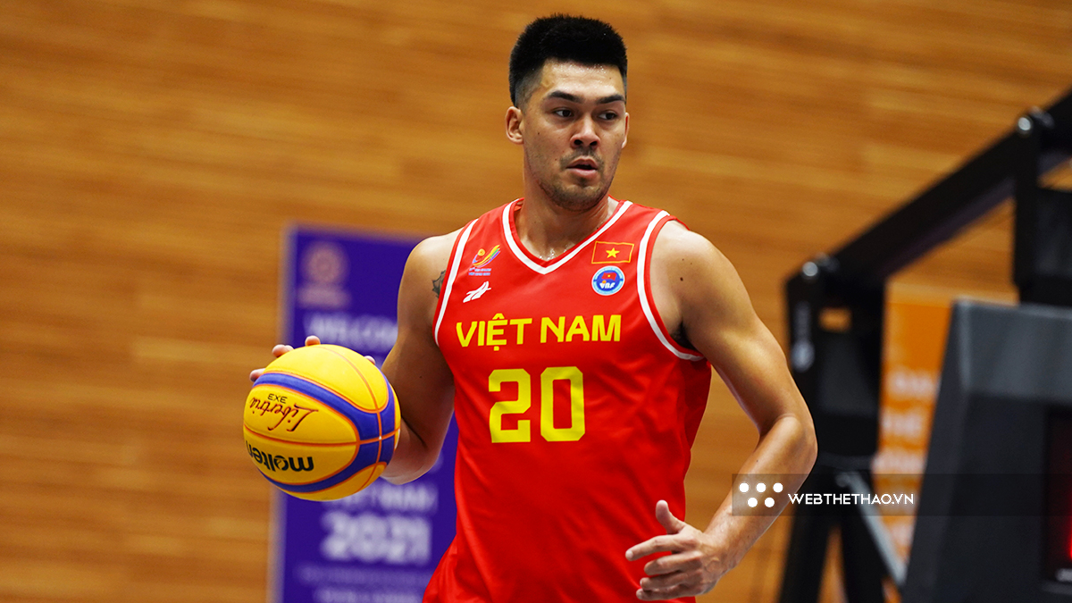 Đội tuyển bóng rổ 3x3 nam Việt Nam thua cay đắng Đài Bắc Trung Hoa ở FIBA 3x3 Asia Cup 2022