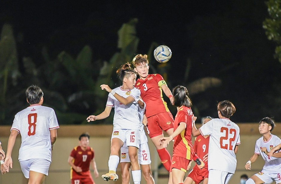 Kết quả nữ Việt Nam 5-0 Lào: Vùi dập đối thủ