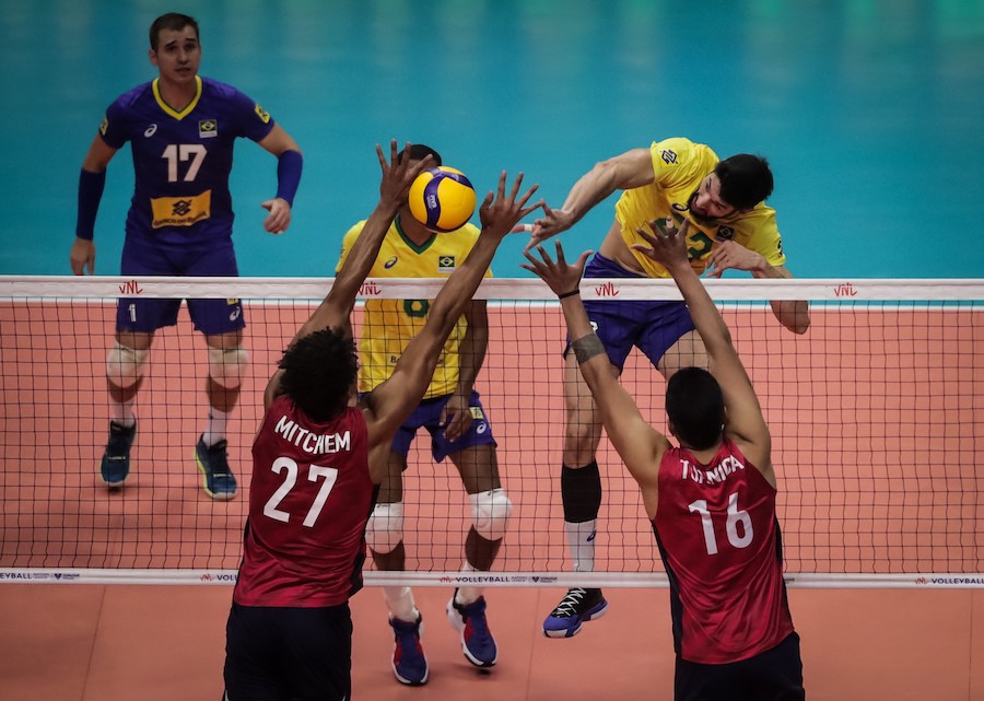 Tứ kết bóng chuyền nam VNL 2022: Nhật Bản đụng Pháp, đại chiến Mỹ và Brazil