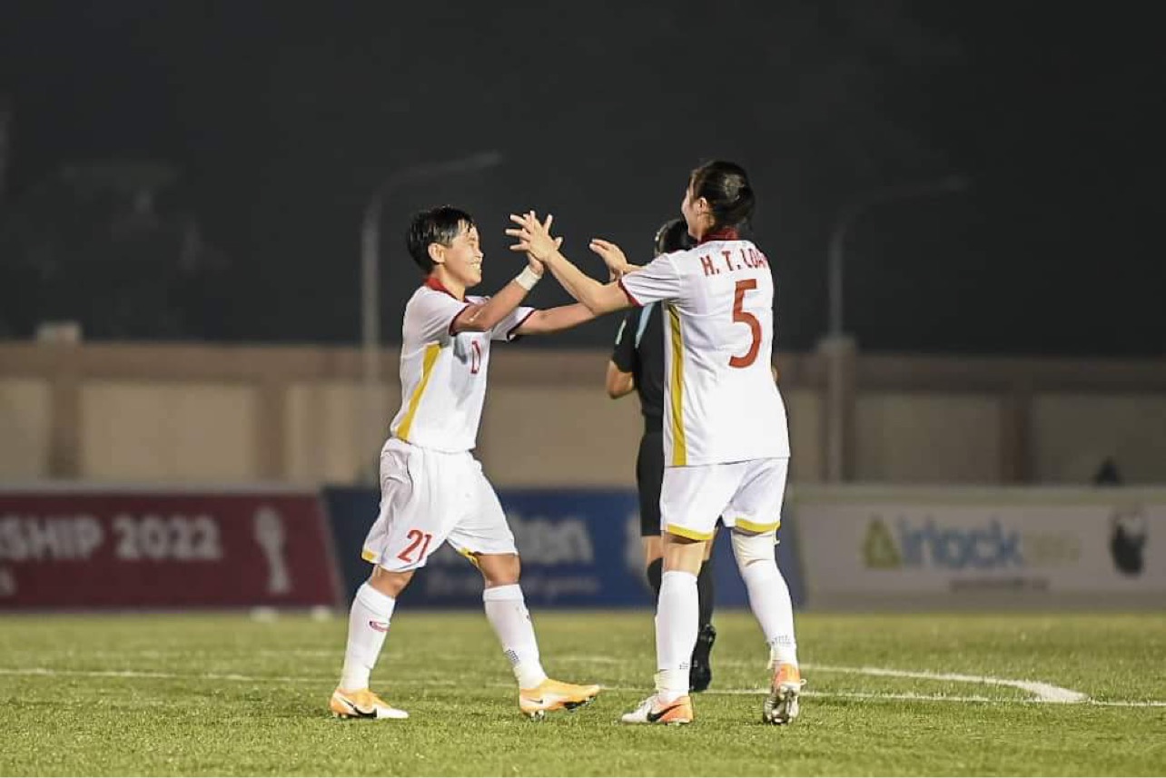 Kết quả nữ Việt Nam 6-0 nữ Timor Leste: Nhẹ nhàng vào bán kết