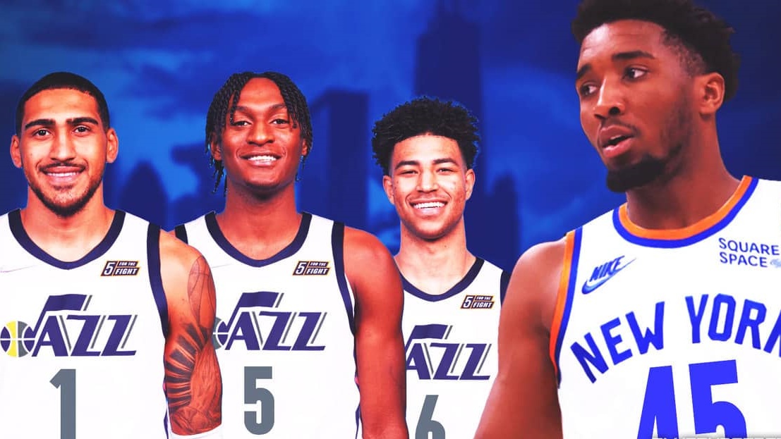 New York Knicks "chạy mất dép" trước mức giá siêu to khổng lồ của Donovan Mitchell