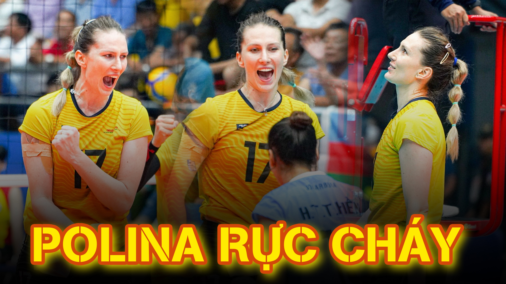 Polina Rahimova rực cháy trong trận chung kết mang chức vô địch quốc gia về cho quê lúa Thái Bình