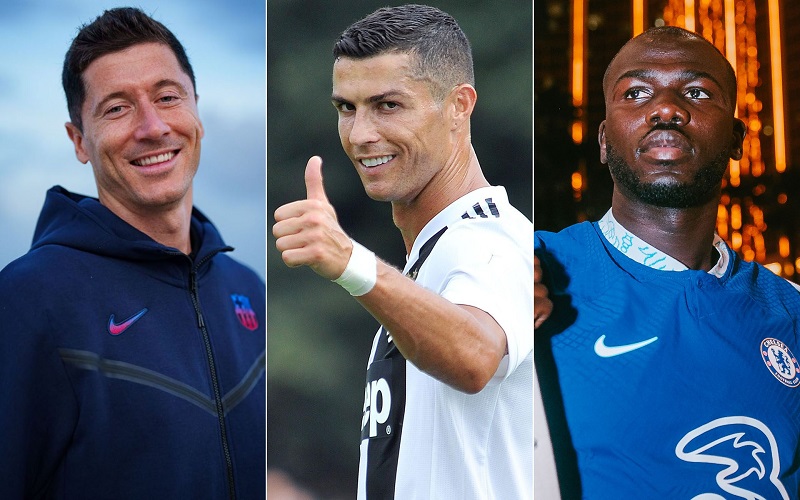 Từ Ronaldo tới Lewandowski: Những cầu thủ trên 30 tuổi đắt giá nhất