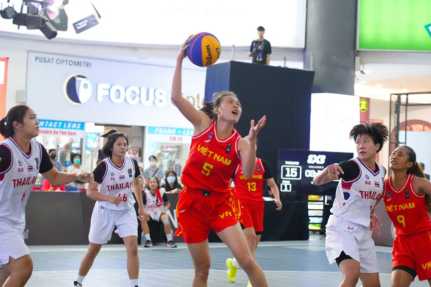 FIBA 3x3 Nations League 2022 KV châu Á - Ngày 3: Tuyển nữ Việt Nam gây ấn tượng mạnh