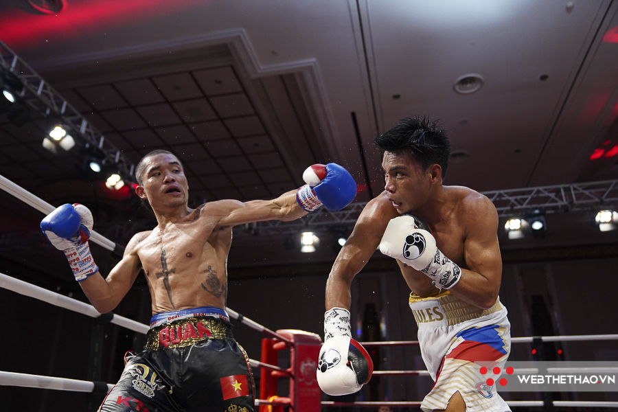 Đinh Hồng Qu&acirc;n bảo vệ đai IBF Ch&acirc;u &Aacute; trước t&agrave;i năng Boxing Philippines