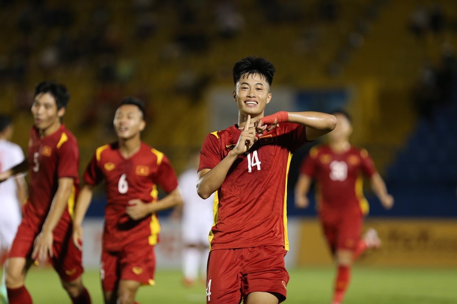U19 Việt Nam thắng dễ U19 Myanmar ở U19 Quốc tế 2022