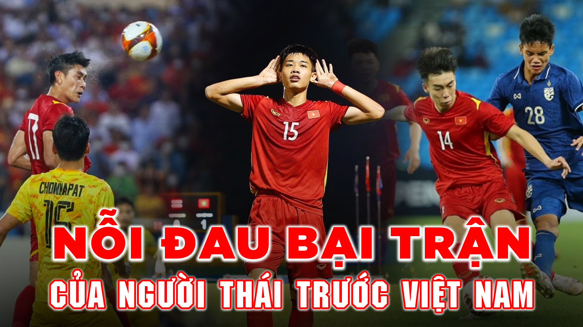 Nỗi đau bại trận của bóng đá trẻ Thái Lan trước Việt Nam