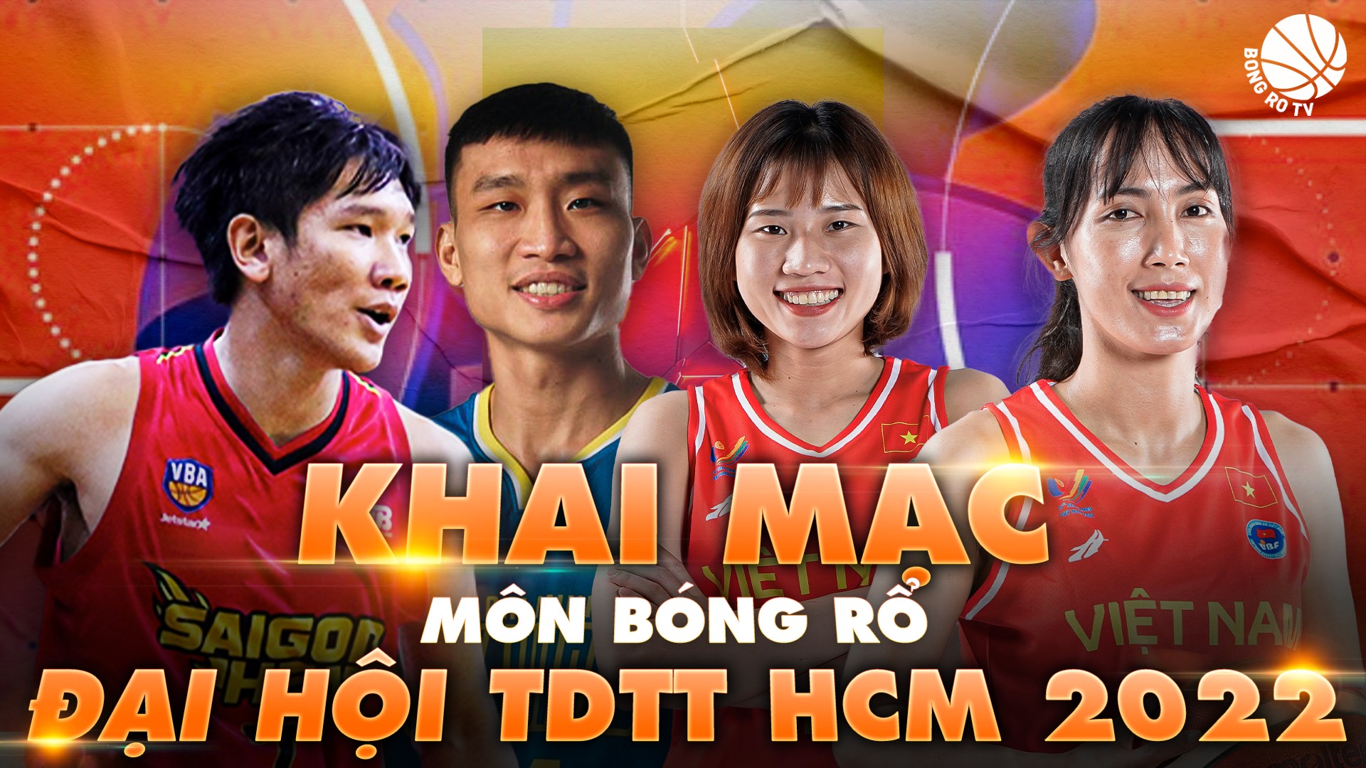 Khai mạc môn bóng rổ tại Đại hội TDTT TP Hồ Chí Minh 2022