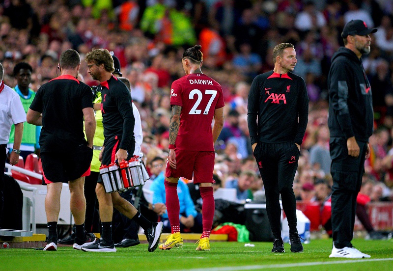 Darwin Nunez trải qua 57 phút đáng quên với Liverpool