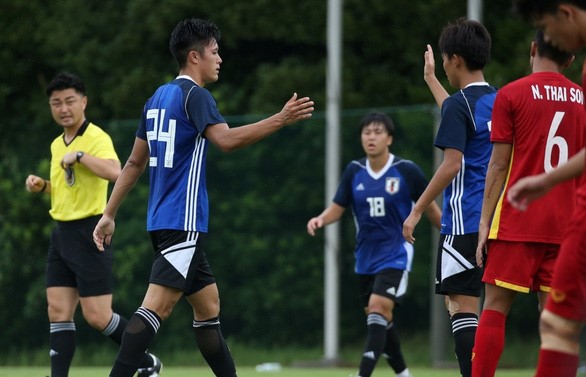 U20 Việt Nam đá giao hữu kín, thất bại 0-5 trước U19 Nhật Bản