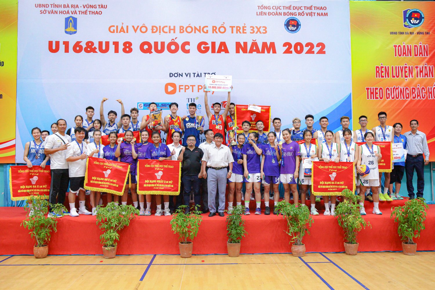 Giải bóng rổ 3x3 U16 U18 Quốc gia năm 2022: Vết gợn từ trận đấu Hà Nội - Yên Bái