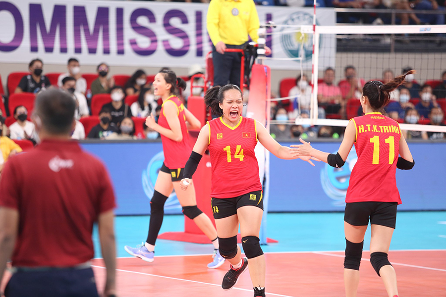 Bóng chuyền nữ Việt Nam giành chiến thắng thuyết phục trong ngày mở màn AVC 2022 Bóng chuyền nữ Việt Nam giành chiến thắng thuyết phục trong ngày mở màn AVC 2022