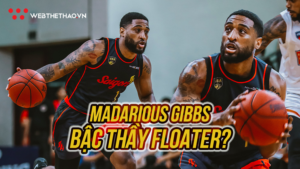 Góc mổ băng: Madarious Gibbs “mở lớp học floater” tại Game 2 VBA Finals 2022 Góc mổ băng: Madarious Gibbs “mở lớp học floater” tại Game 2 VBA Finals 2022