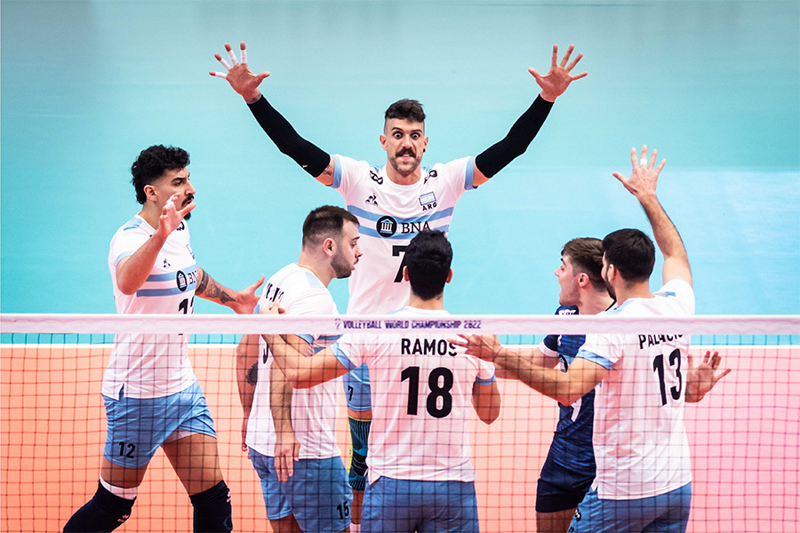 Nhẹ nhàng thắng Serbia, Argentina hẹn gặp Brazil tại tứ kết FIVB World Championship 2022