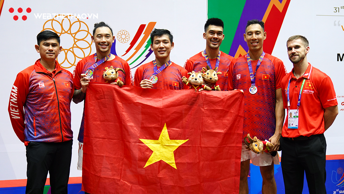 Từ tấm huy chương lịch sử, bóng rổ Việt Nam góp mặt 2 đề cử tại Cúp Chiến Thắng 2022