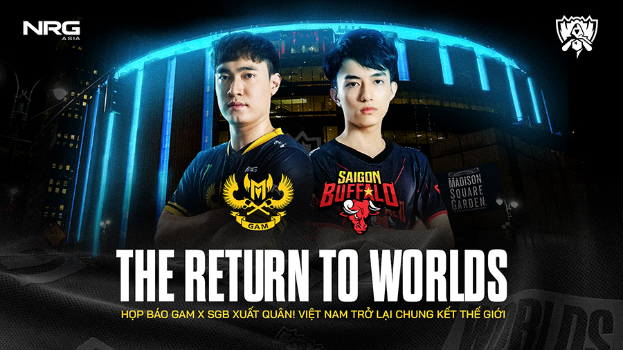 Lễ ra quân của GAM Esports và Saigon Buffalo tham dự CKTG 2022